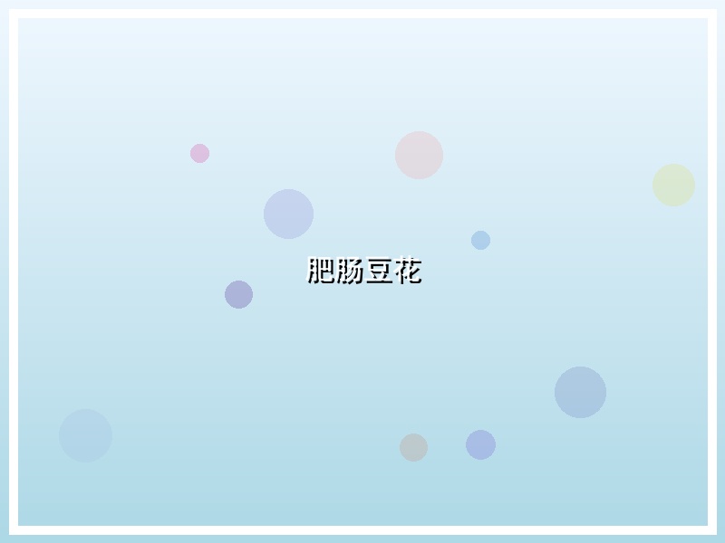 肥肠豆花