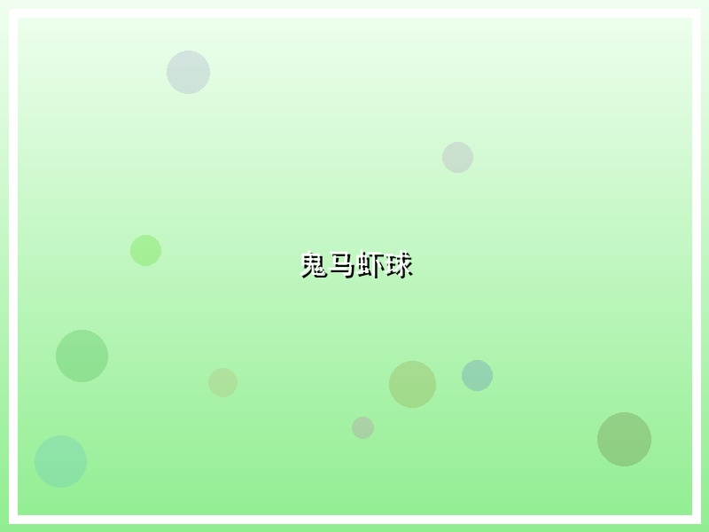 鬼马虾球